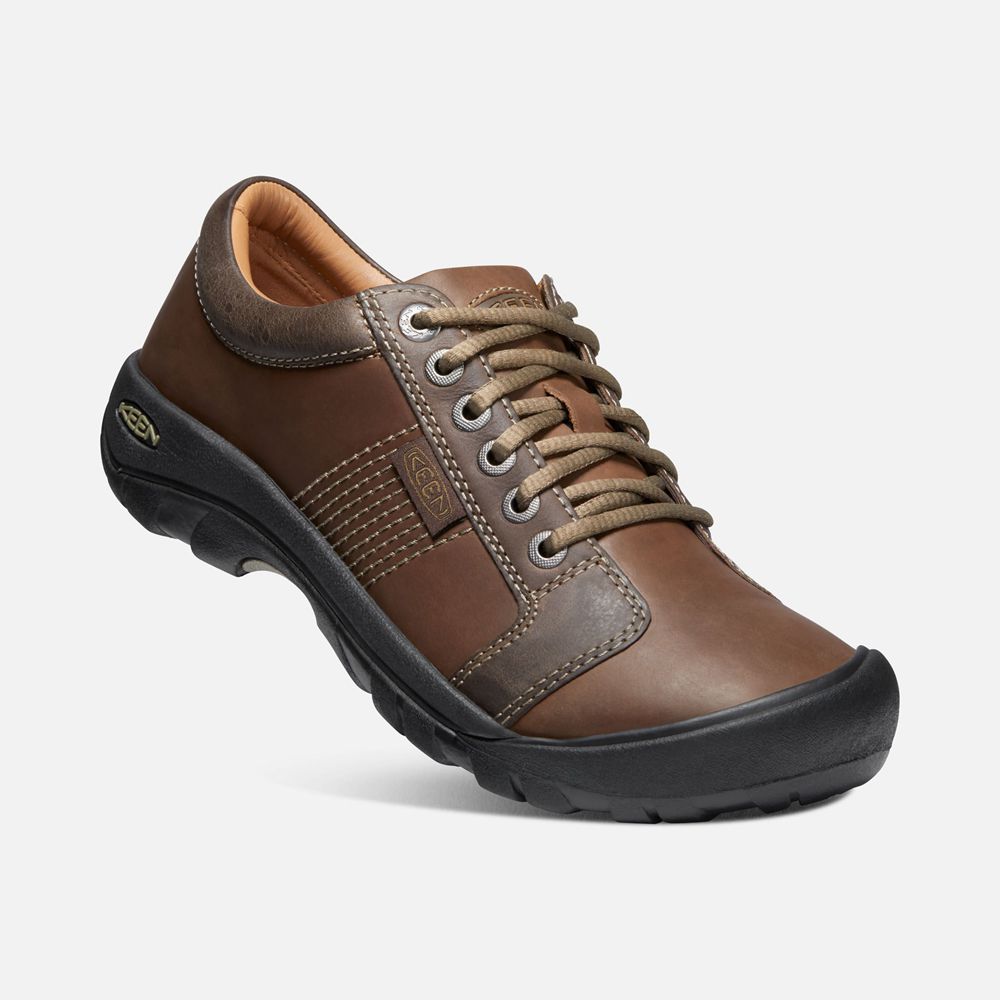 Keen Veterschoenen Heren Bruin - Austin - 91725-DYWC